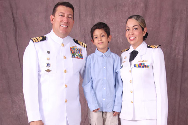 La motivación por su esposo e hijo está fundamentada en la devoción que muestra a su carrera en la que sobresale, con todo el amor y valor que fue inculcada en su familia.