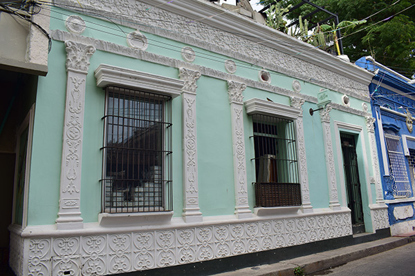 Edificación conservada en su estilo original, ubicada sobre la calle del Pozo (calle 18) con carrera cuarta. Edificación conservada en su estilo original, ubicada sobre la calle del Pozo (calle 18) con carrera cuarta.