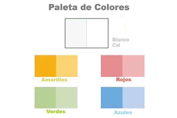 Paleta de colores recomendada para las fachadas del Centro Histórico. Paleta de colores recomendada para las fachadas del Centro Histórico.