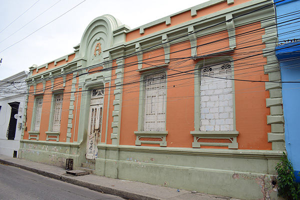 Casa patrimonial ubicada sobre la calle del Pozo (calle 18) con carrera tercera. Casa patrimonial ubicada sobre la calle del Pozo (calle 18) con carrera tercera.