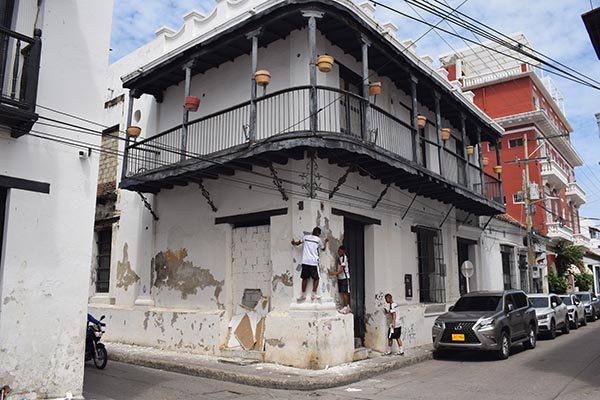 Aspecto de Madame Agustín, casi en ruinas.