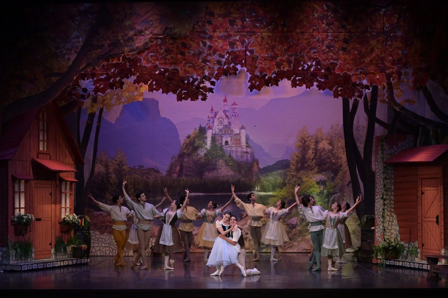 Ballet clásico de Incolballet, en una de sus presentaciones. Foto comunicado de prensa de Cajamag. 