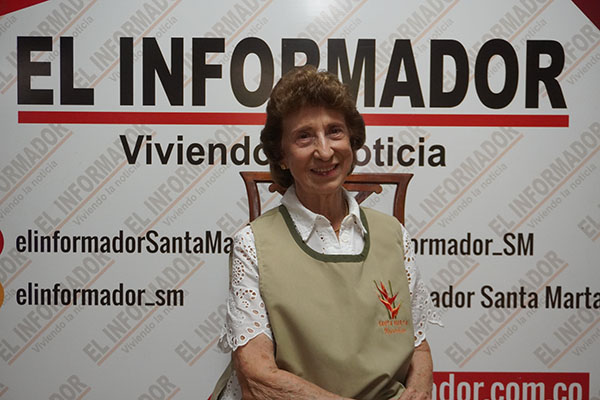 Rosalía Solano, miembro de la Junta Directiva del Club de Jardinería de Santa Marta. Derechos reservados/EL INFORMADOR