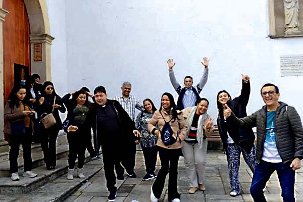 Grupo organizador del evento. Foto cortesía Escuela Parroquial de Catequesis.