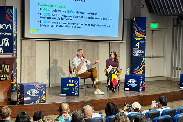 En el marco del evento, también se anunció que la próxima edición del Carnaval de Barranquilla rendirá homenaje a los 525 años del descubrimiento de la desembocadura del río Magdalena por Rodrigo de Bastidas. Foto Alcaldía 