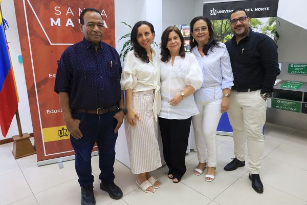 Pedro Pinedo, Erika Ariza, Pilar Garavito, Myriam Castellar, Rafael Padrón.