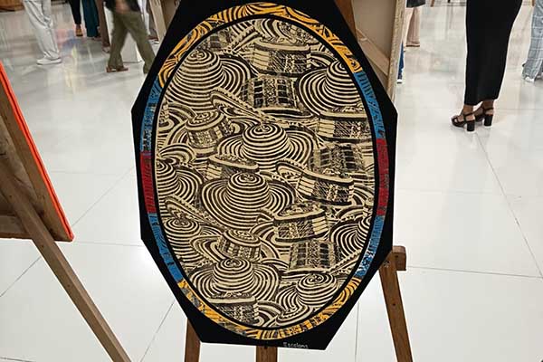 ‘Entrelazada’, obra con la que el artista samario logro la Medalla al Mérito. Foto cortesía Milton Infante ‘Entrelazada’, obra con la que el artista samario logro la Medalla al Mérito. Foto cortesía Milton Infante