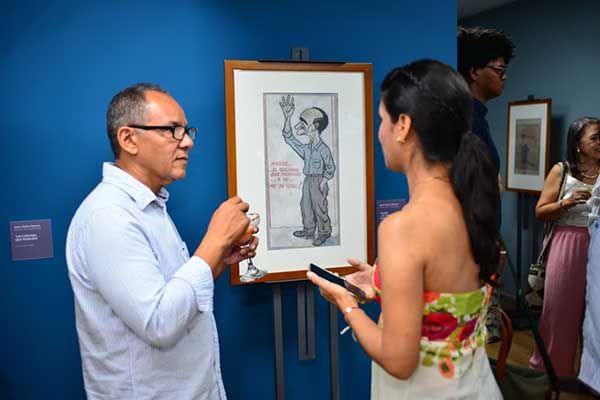 Más de 30 caricaturas del artista ‘patillalero’ hacen parte del Archivo General de la Nación. Foto Alcaldía de Valledupar Más de 30 caricaturas del artista ‘patillalero’ hacen parte del Archivo General de la Nación. Foto Alcaldía de Valledupar