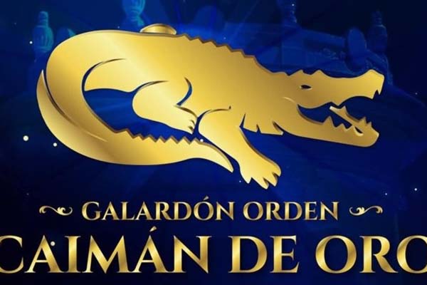 Imagen representativa del galardon Orden Caman de Oro. Foto Alcaldía de Ciénaga Imagen representativa del galardon Orden Caman de Oro. Foto Alcaldía de Ciénaga