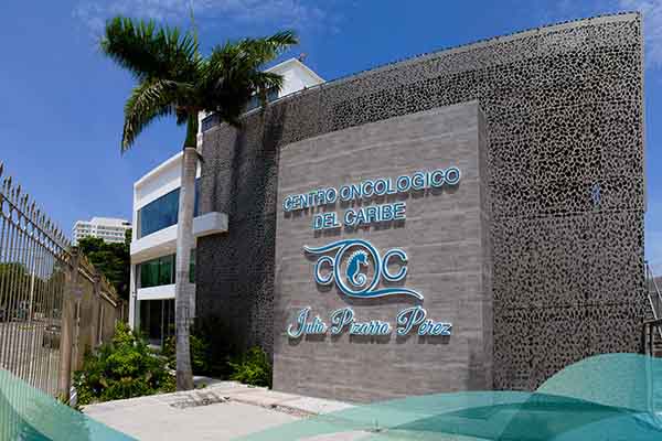 Centro Oncológico del Caribe ‘Jaime Pizarro Pérez’. Foto Clínica Mar Caribe