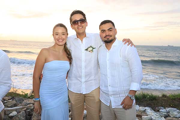 Gabriela Medina, Camilo Lemus y Yeison De La Torre