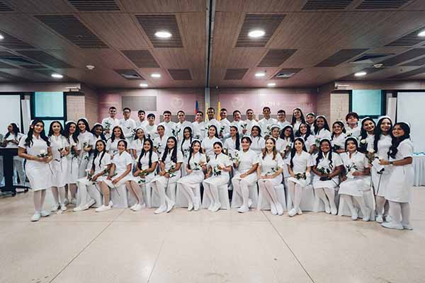 47 estudiantes inician sus prácticas profesionales en distintas instituciones de salud de la ciudad y la región. Foto Unimagdalena 