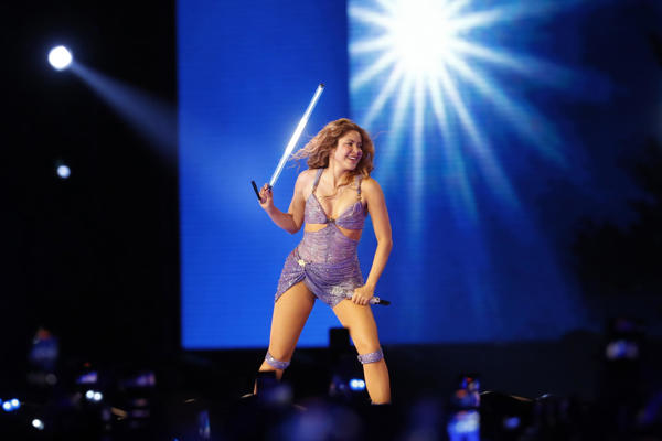 Shakira fue nominada por primera vez para ingresar al Salón de la Fama del Rock & Roll junto a otros artistas como Mariah Carey, Iron Maiden, Oasis y New Edition. EFE/ Rodrigo Sura/ ARCHIVO