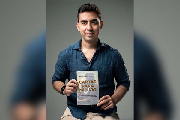 William Yépez, autor del libro. Foto cortesía