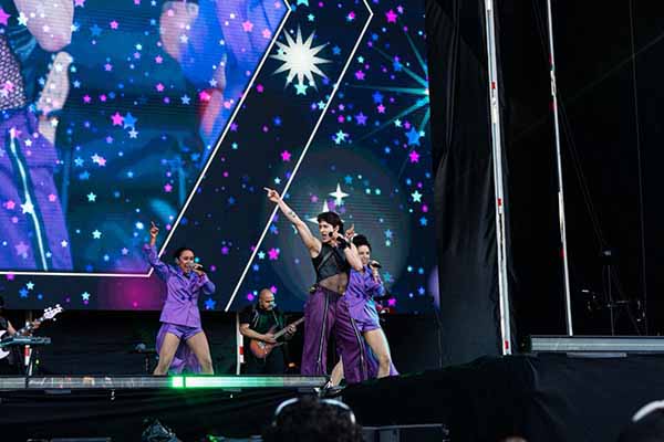 Manú debutó en el Festival Estéreo Picnic 2026 con una presentación que sorprendió por su calidad, versatilidad y conexión con el público. Foto cortesía 