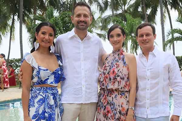Daniela Linero, David Hall, Ana Camila Hernández y Osvaldo Socarras Vives.