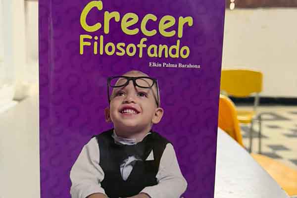 Portada del libro, Crecer Filosofando. Foto derechos reservados EL INFORMADOR