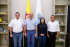 Carlos Pinedo, alcalde Santa Marta; Mariantonia Tabares Pulgarín y la directora de la Agencia Nacional de Seguridad Vial, entre otros funcionarios. 