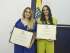 Las abogadas Ana Gabriela Moreno Ropaín y Geraldine Cotes Corredor, recibieron sus especializaciones en Derecho Administrativo.